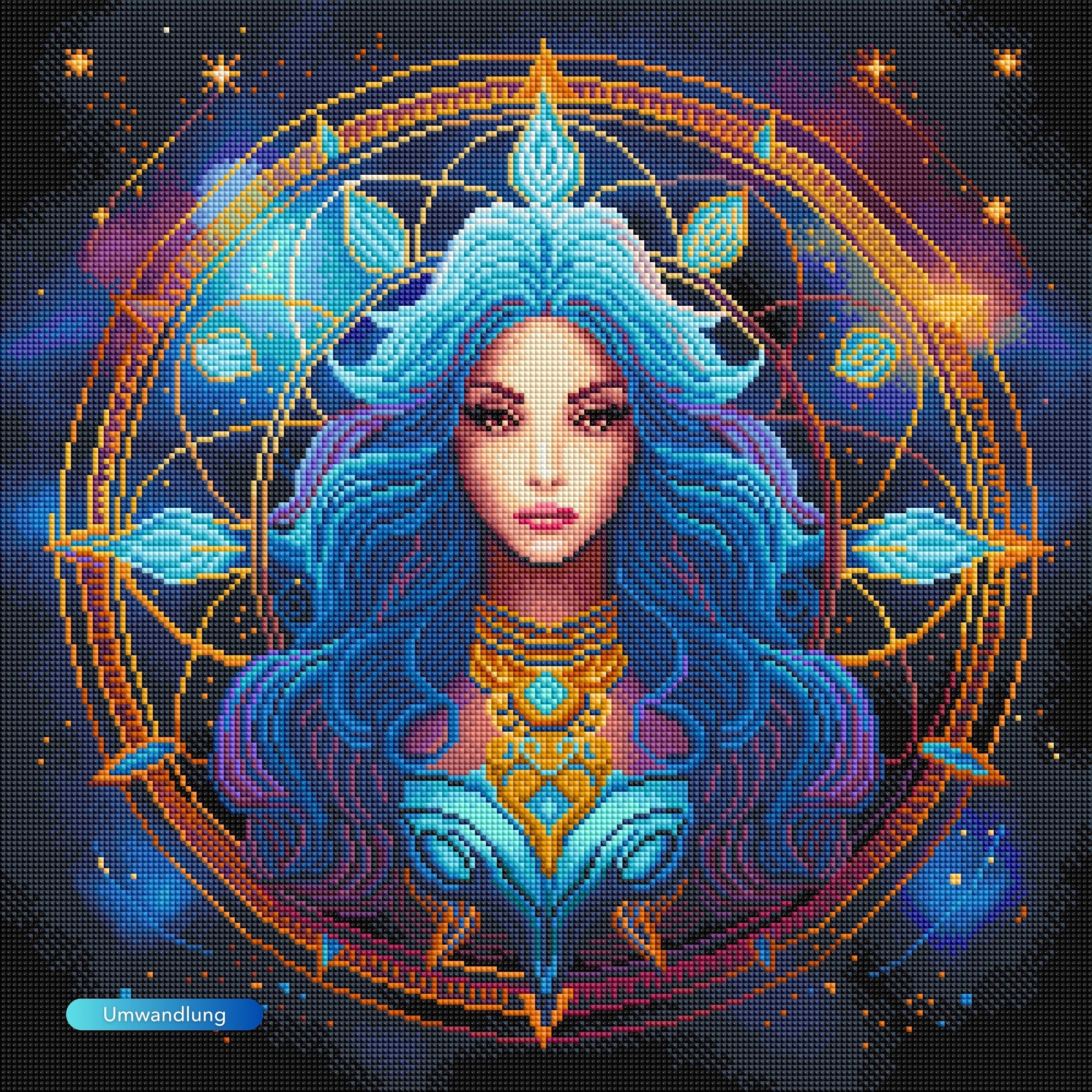 Diamond Painting - Sternzeichen Jungfrau "Limited Edition"