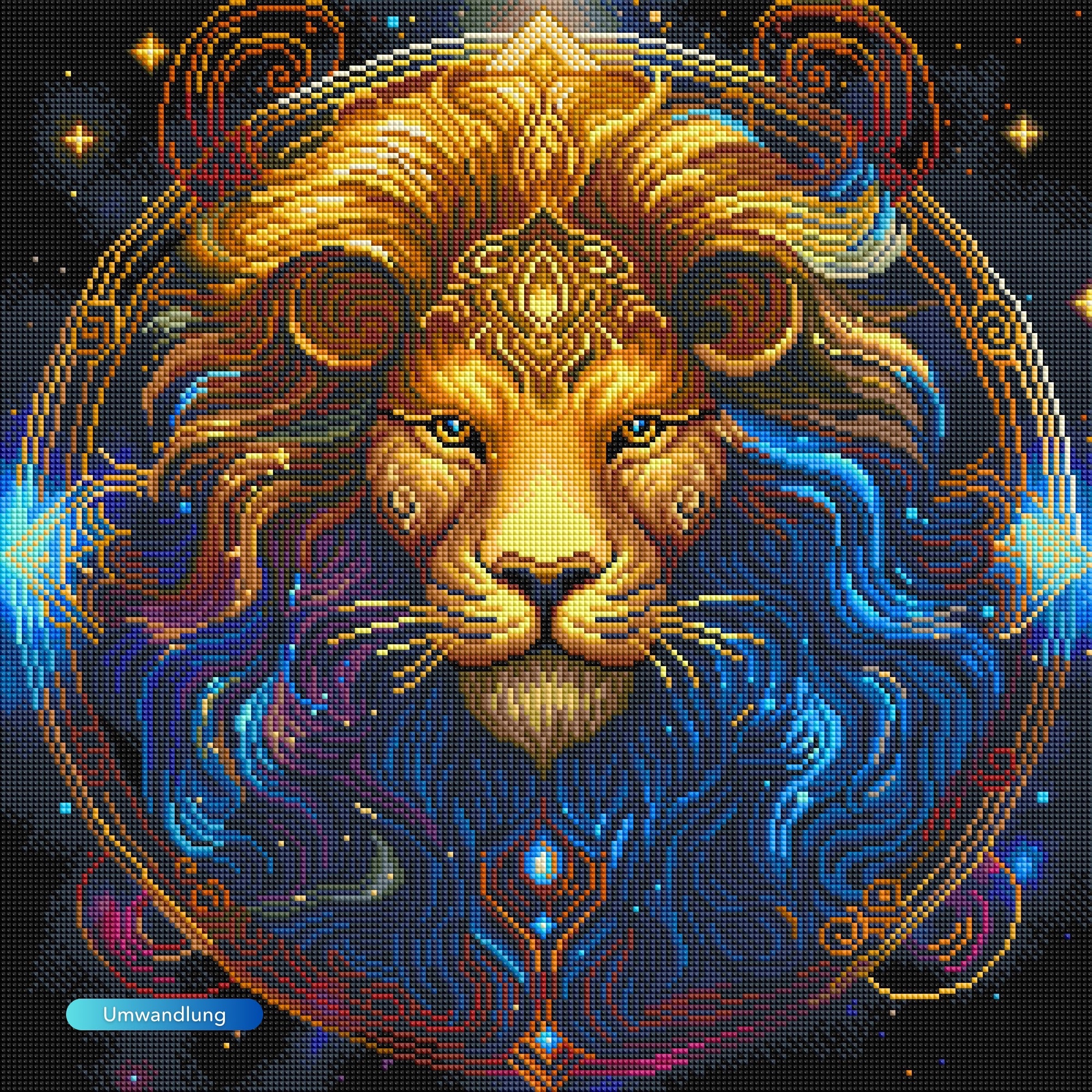 Diamond Painting - Sternzeichen Löwe "Limited Edition"