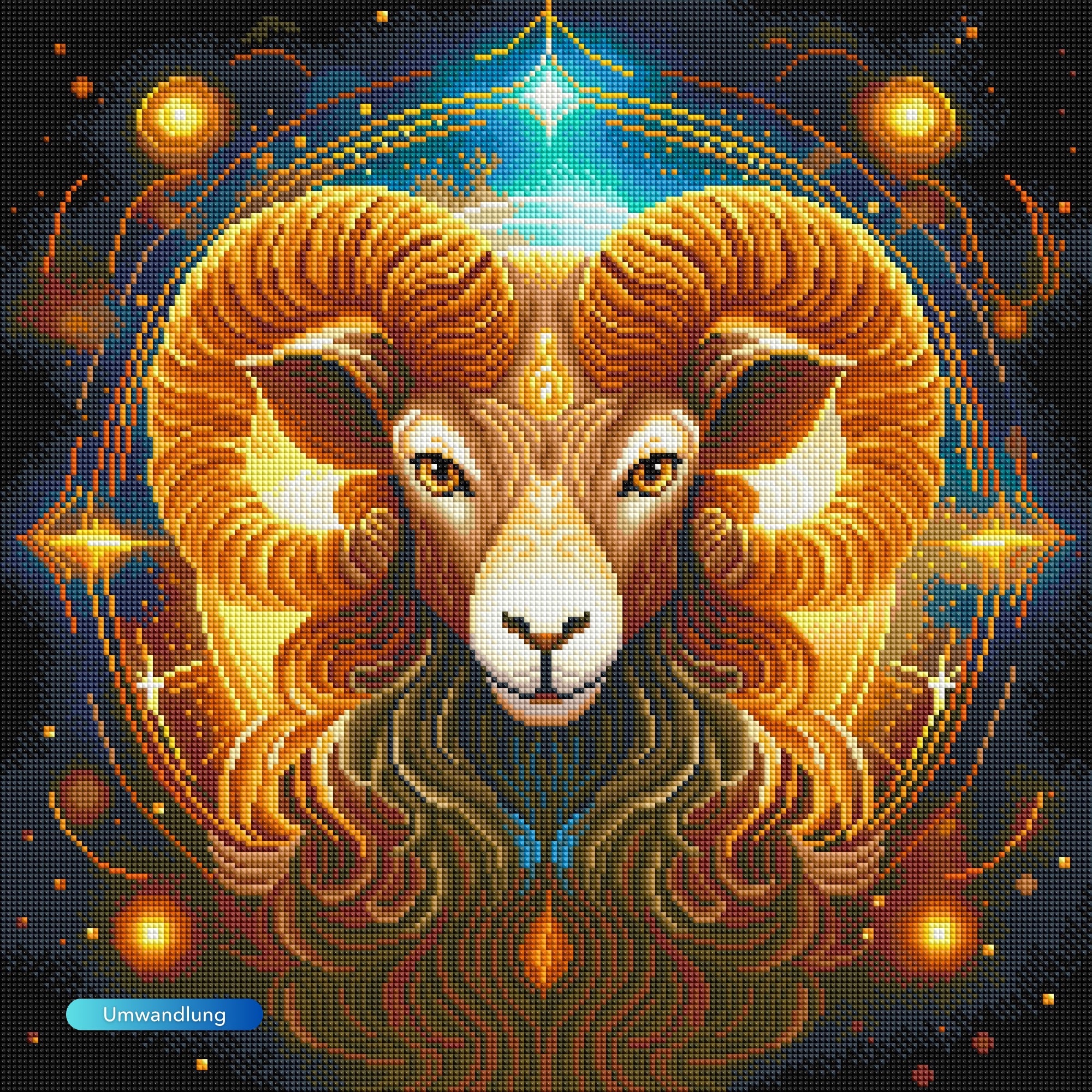 Diamond Painting - Sternzeichen Widder "Limited Edition"