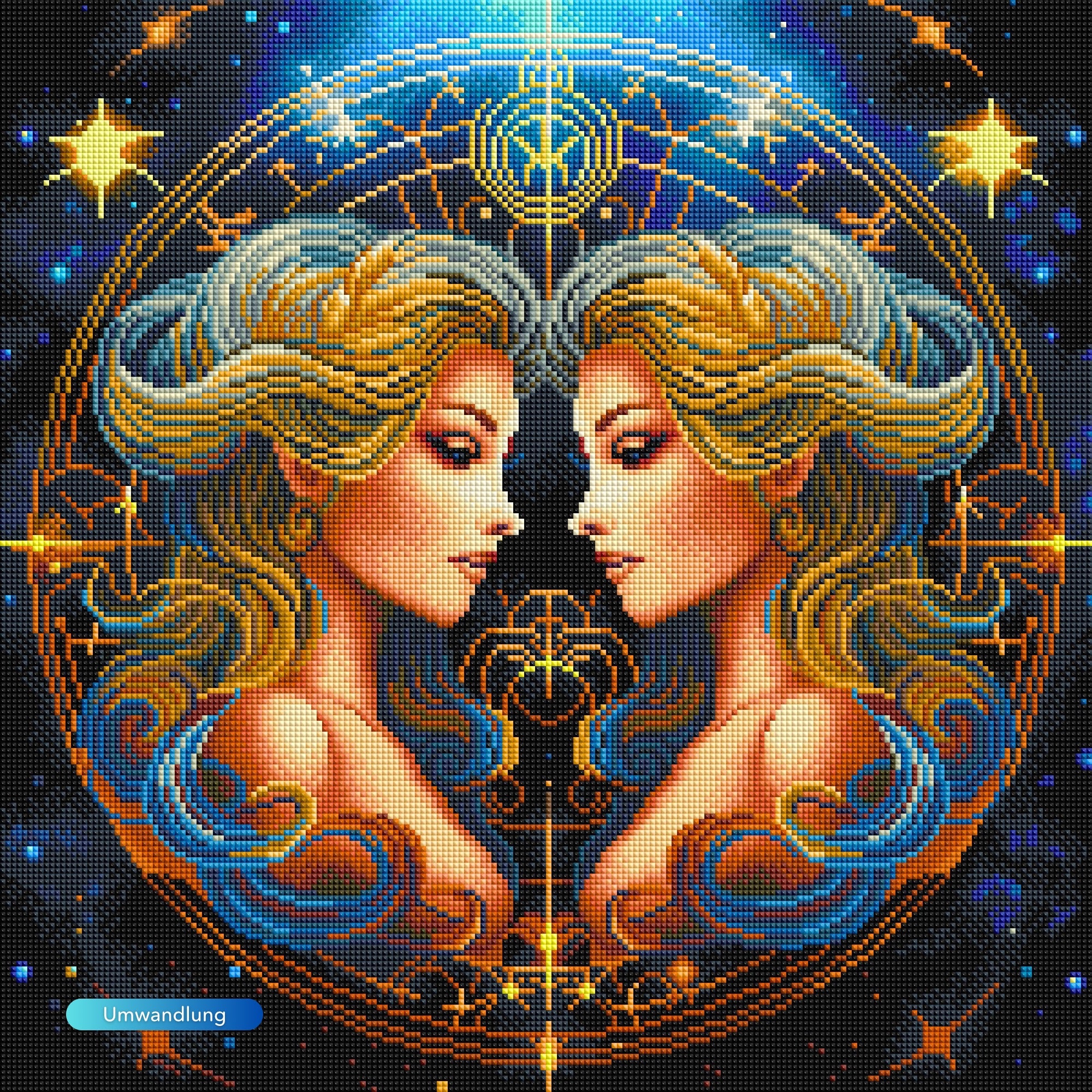 Diamond Painting - Sternzeichen Zwilling "Limited Edition"