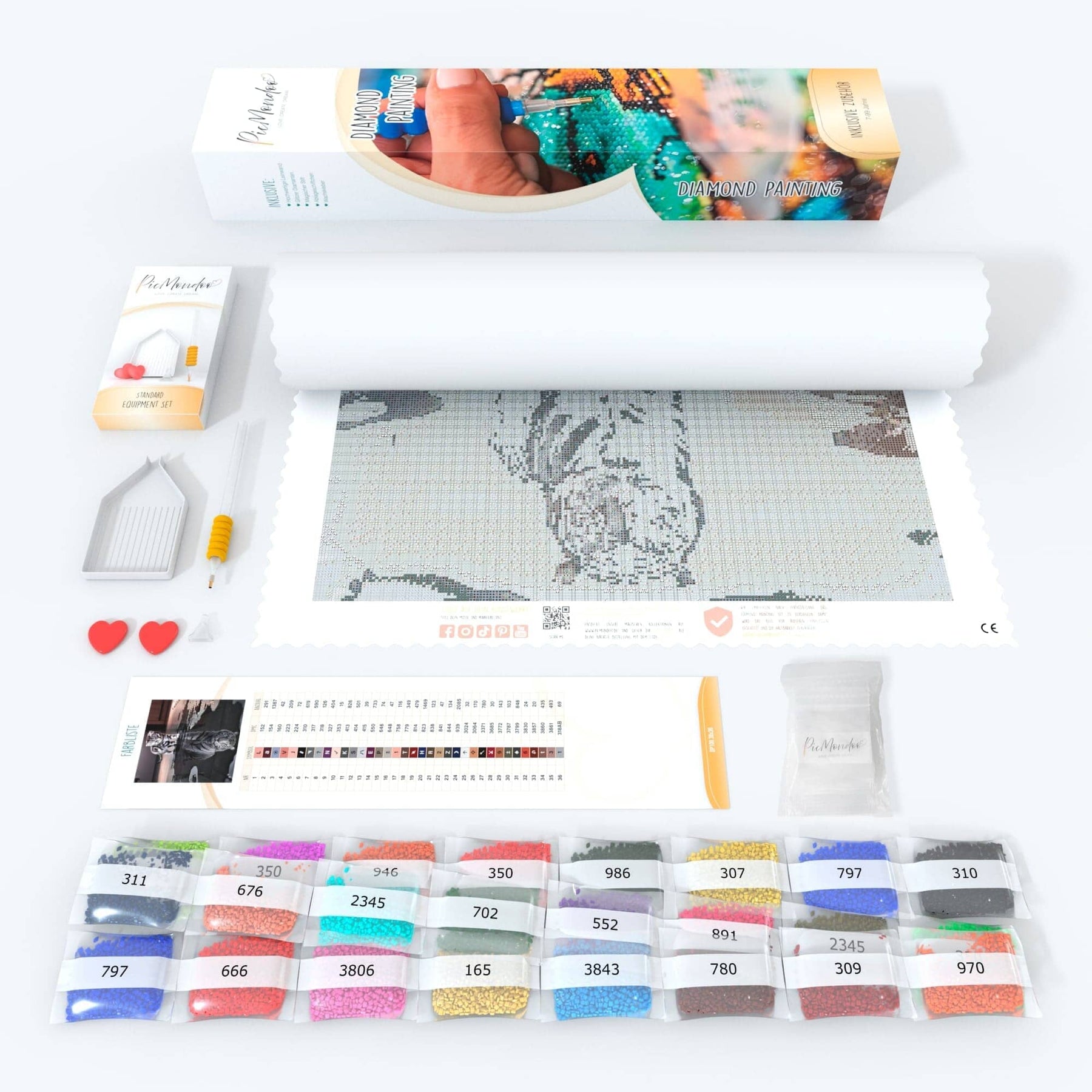 Diamond Painting Special Set Special wolf