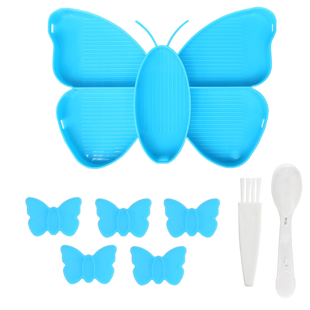 Diamond Painting Schmetterling Schiffchen Set