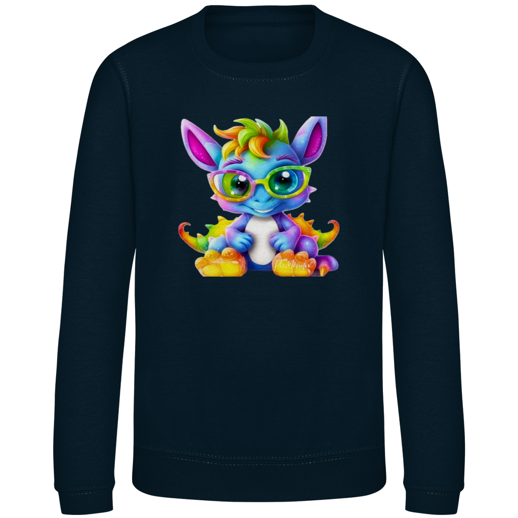 Kinder Sweatshirt Schlaubi Drache