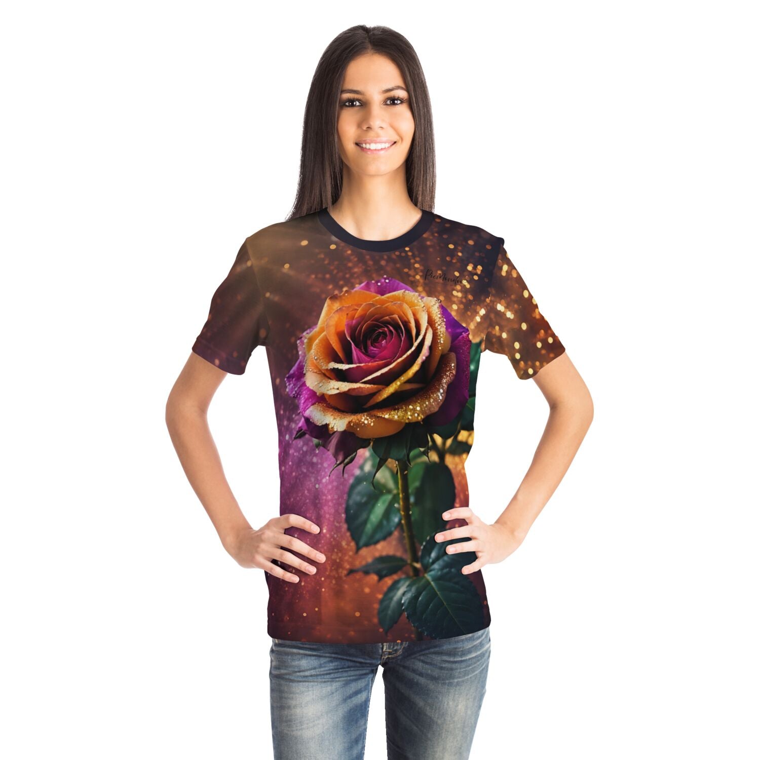 Dreamer T-Shirt - Colorful Rose