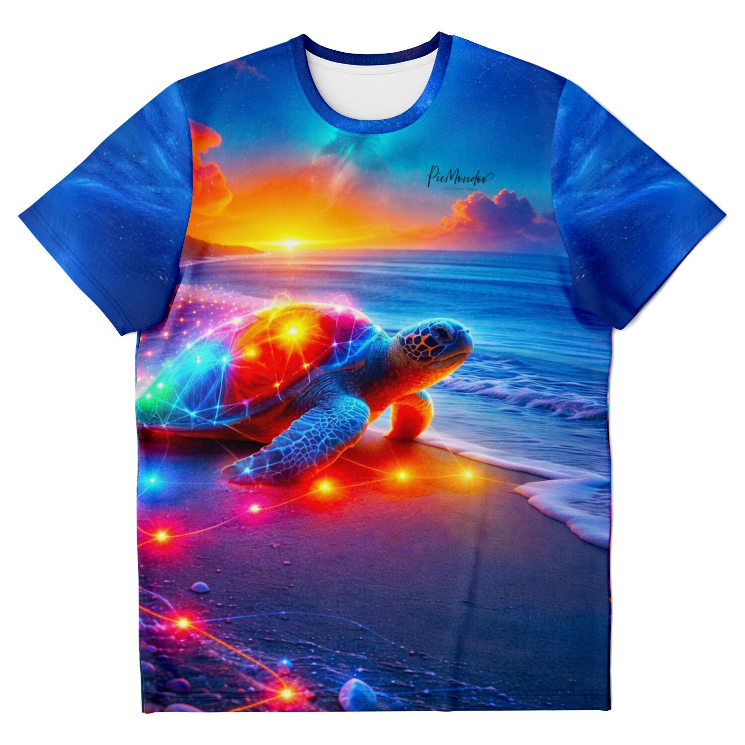 Dreamer T-Shirt - Colorful sparkling Turtle