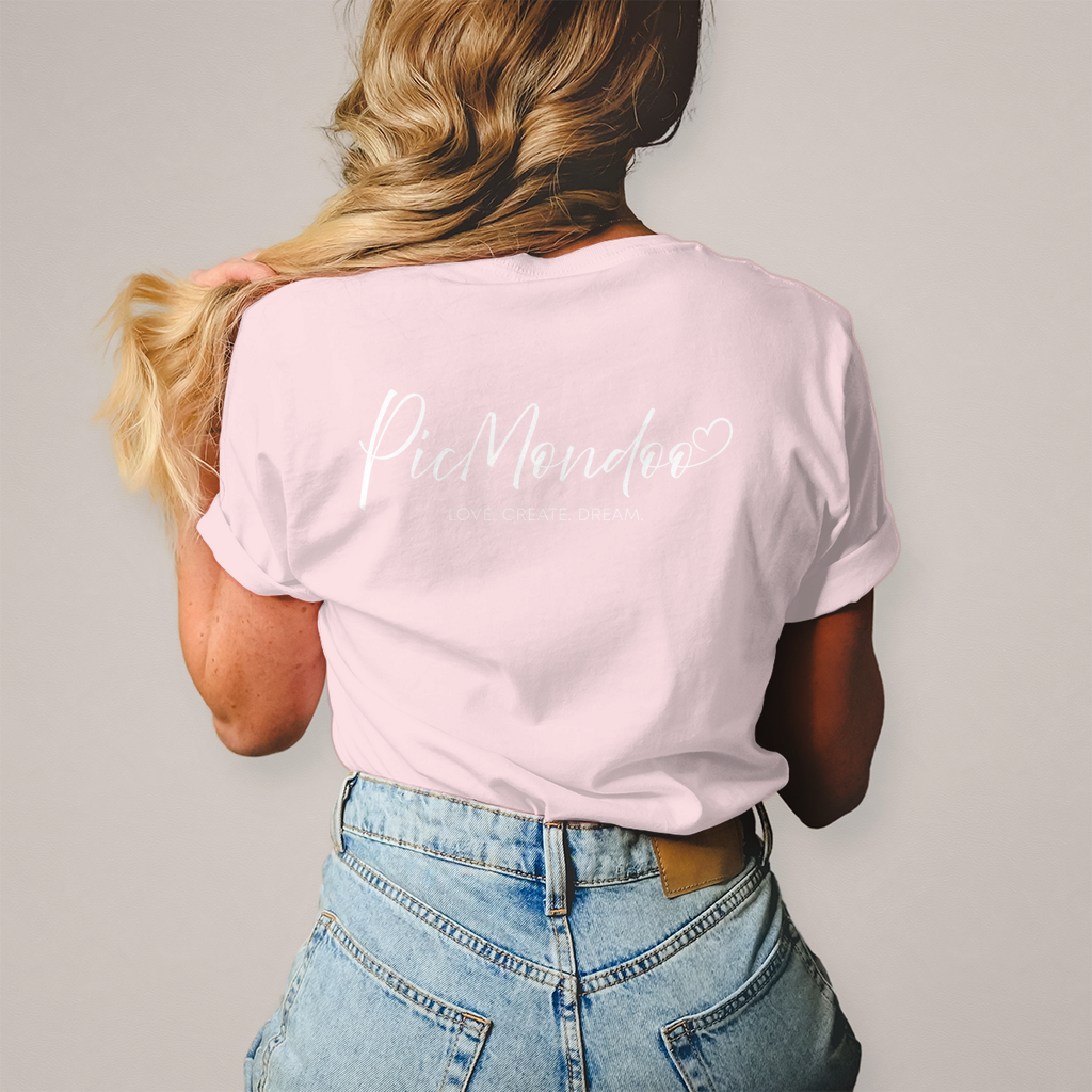 Damen T-Shirt picmondoo logo