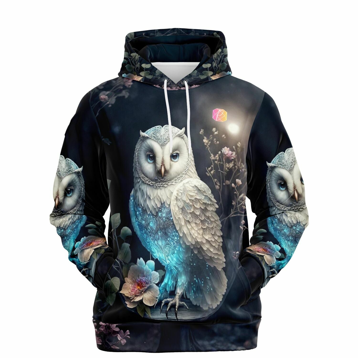Dreamer Hoodie - Multi Special - White Owl