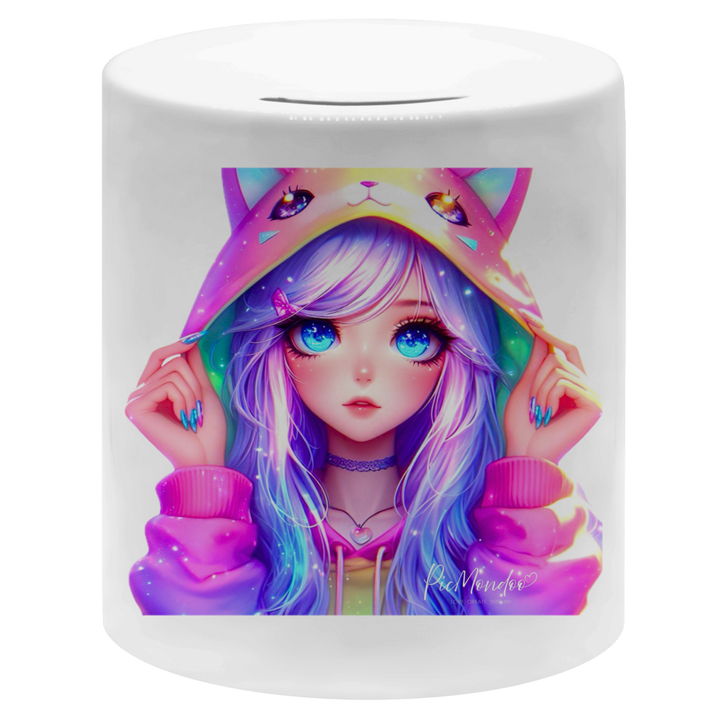 Money box Colorful Girl