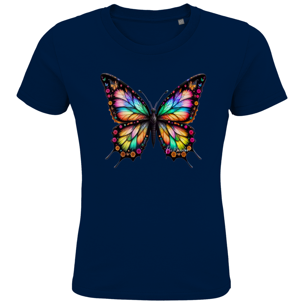 Kids T-Shirt Schmetterlingsfarben