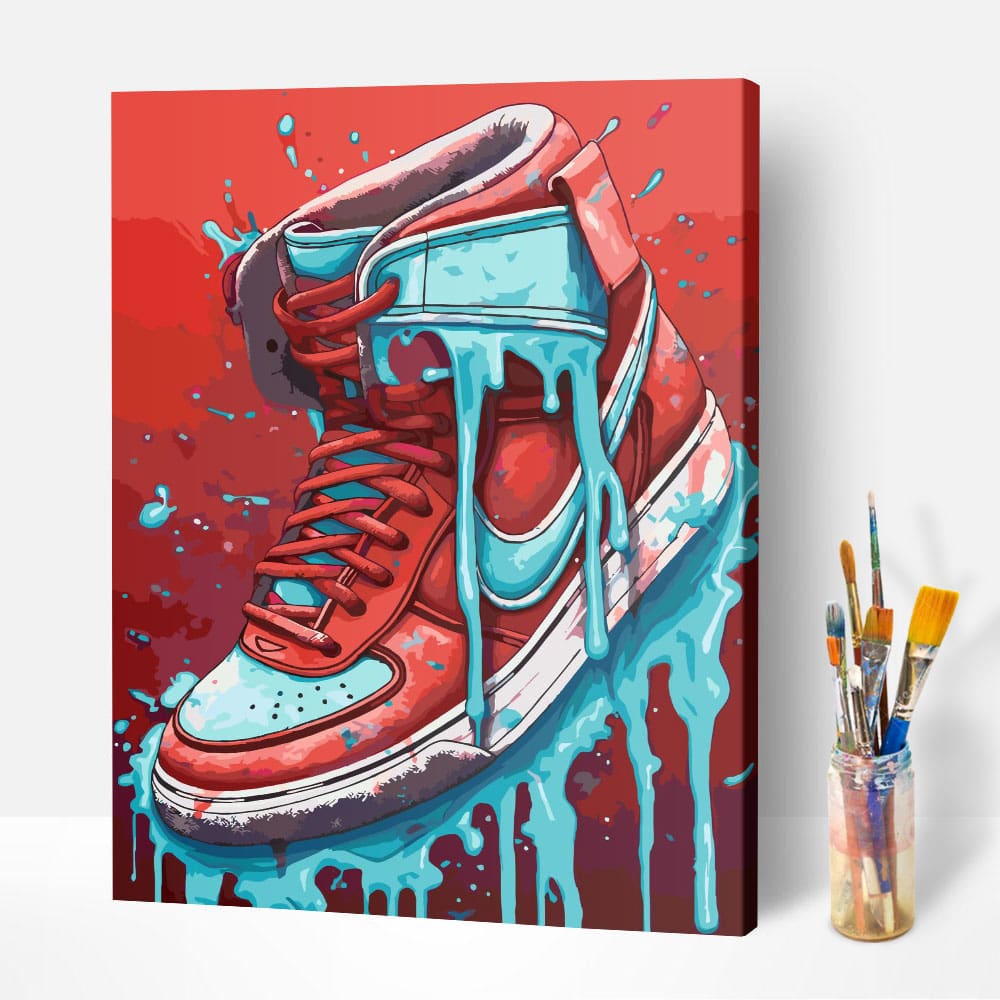 Schuhe Bemalen Jordan Personalisieren Schuhe Sneaker Customize