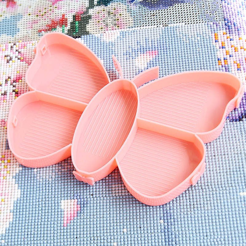 Diamond Painting Schmetterling Schiffchen Set