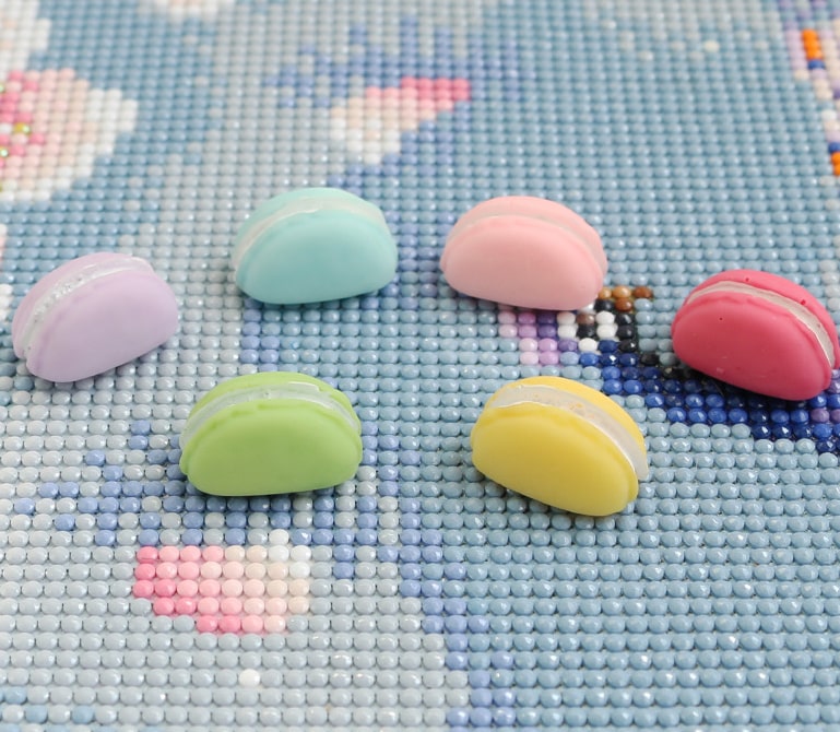 Diamond Painting - Cover Minder "Macaroon" - Mangetisch