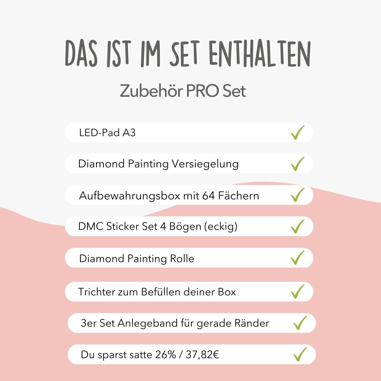 Zubehör PRO Set | Für Diamond Painting