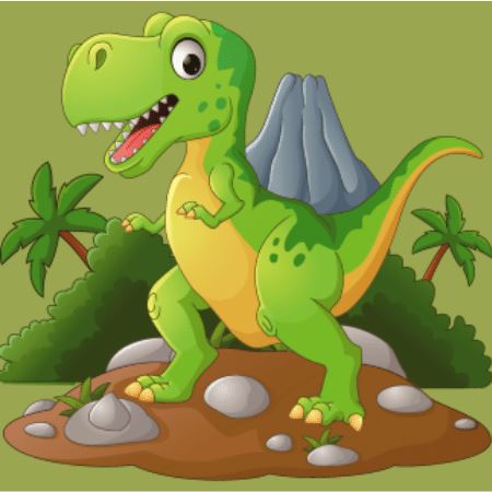 Diamond Painting - "Dinosaurier"