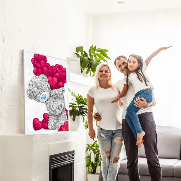 Diamond Painting Bild "Bärenumarmung"