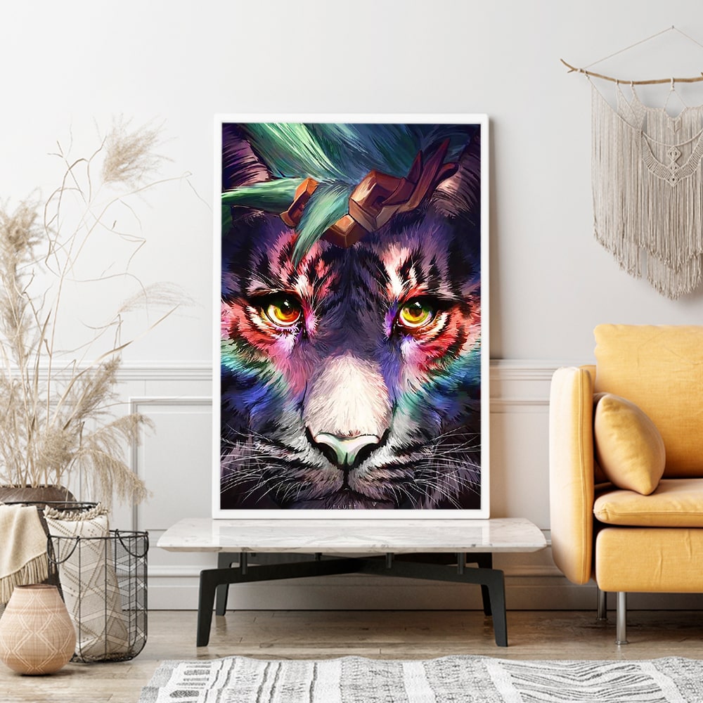 Diamond Painting Strass Special Wandbild XL Tiger