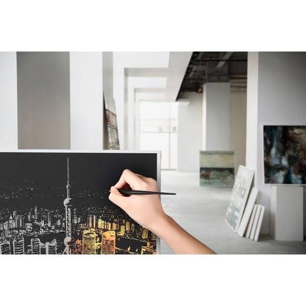 Scratch Painting - Buntes Erlebnisland