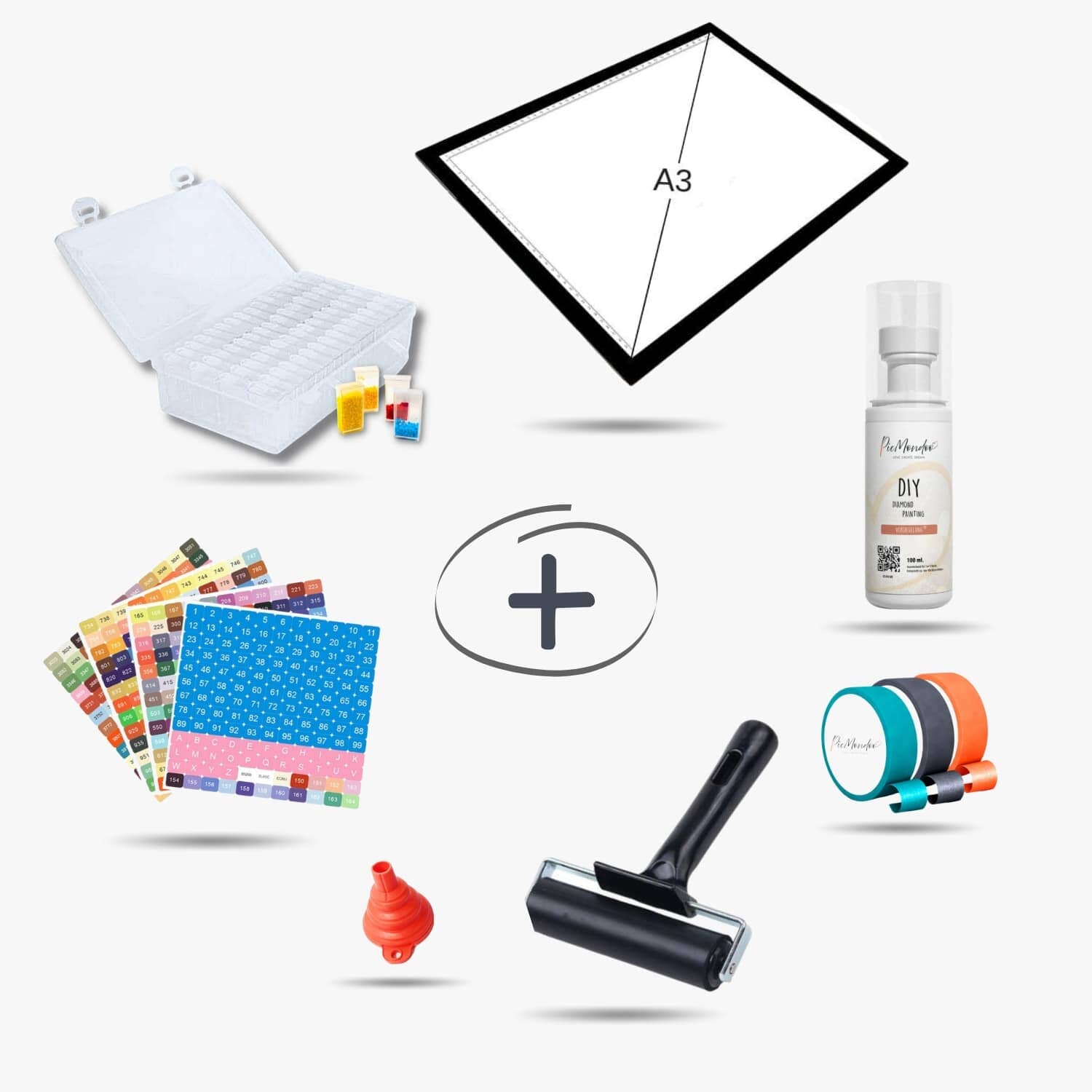 Zubehör PRO Set | Für Diamond Painting