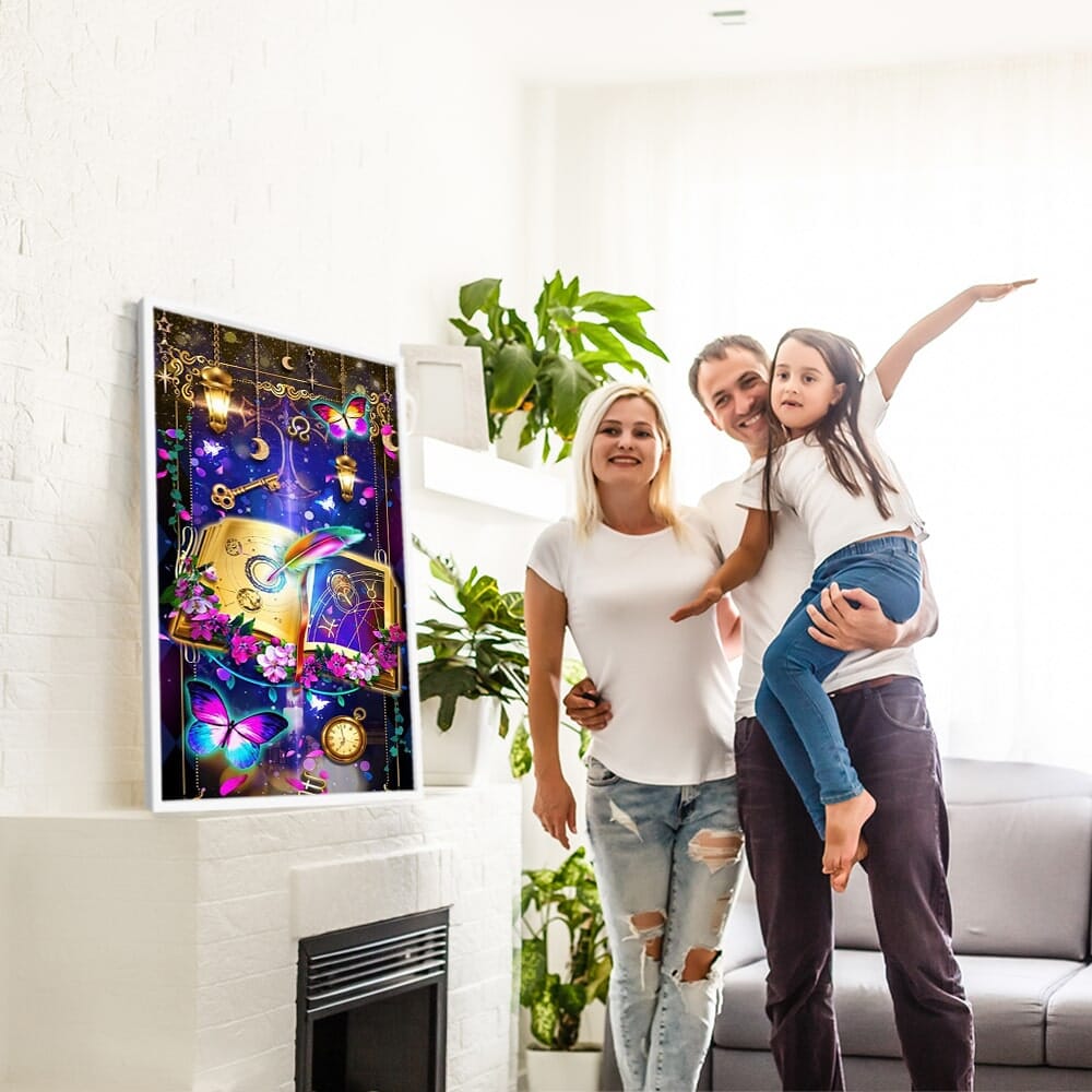 Diamond Painting Bild Magic Time