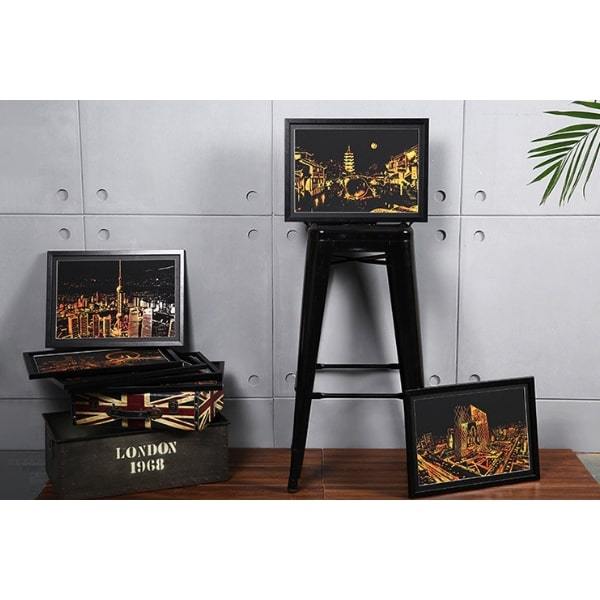 Scratch Painting - Buntes Erlebnisland