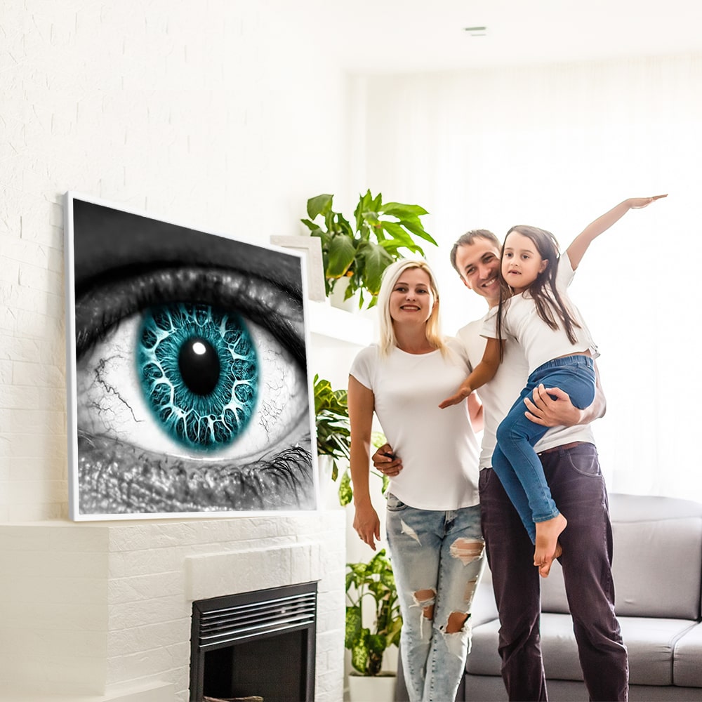 Diamond Painting Bild Blue Eye