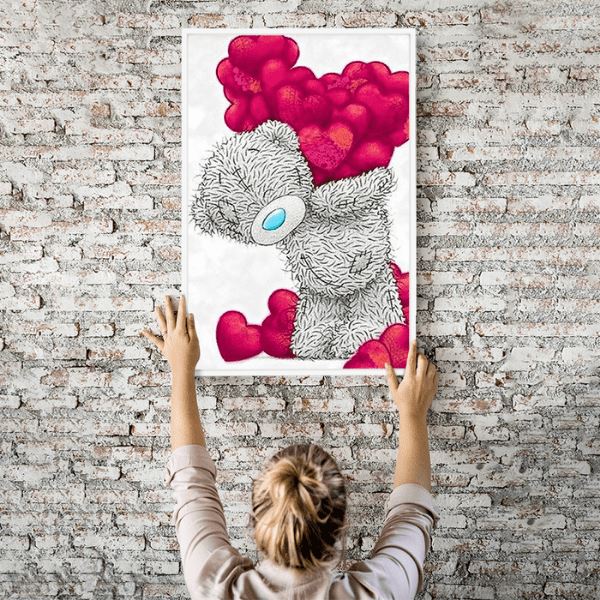 Diamond Painting Wandbild "Bärenumarmung"