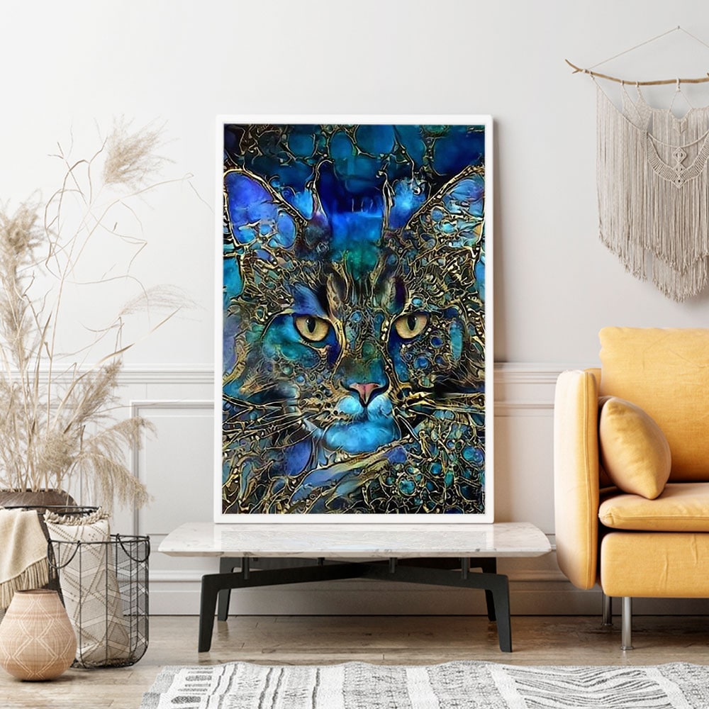 Diamond Painting - Majestätische Katze