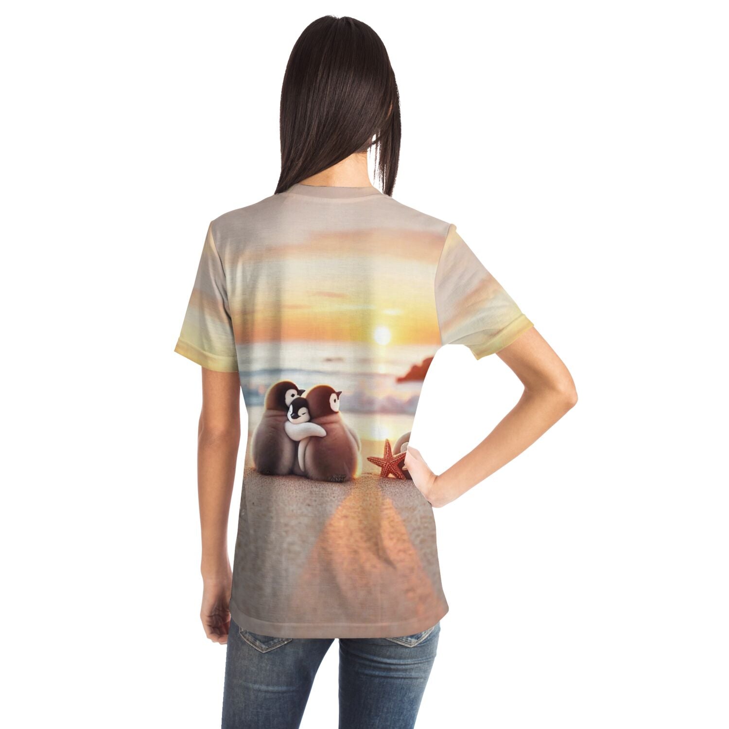 Dreamer T-Shirt - Happy Family am Strand