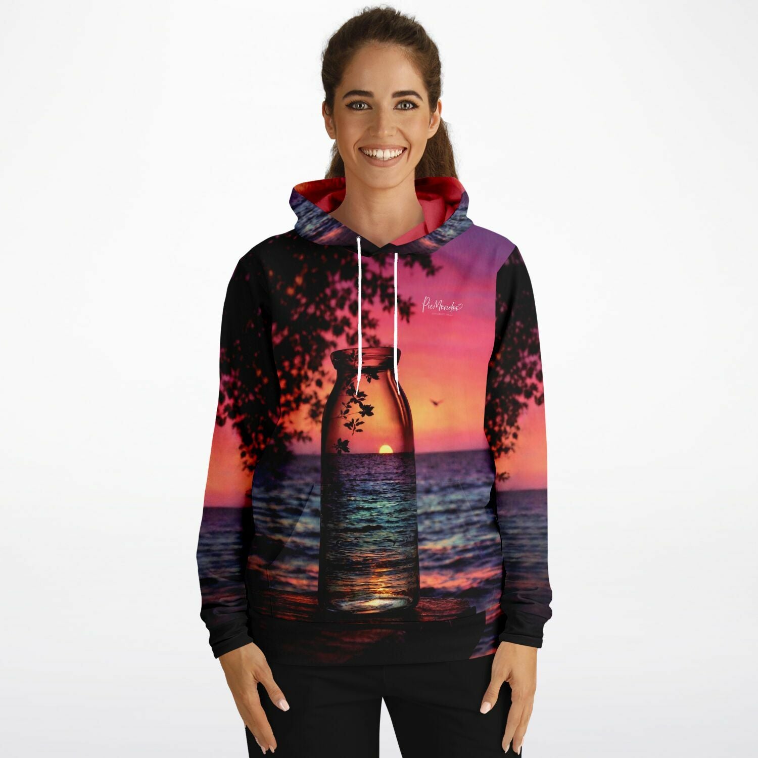 Dreamer Hoodie -  Roter Sonnenuntergang