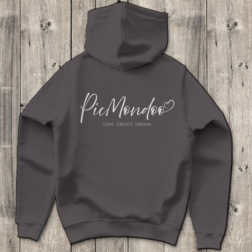Herren Hoodie picmondoo logo