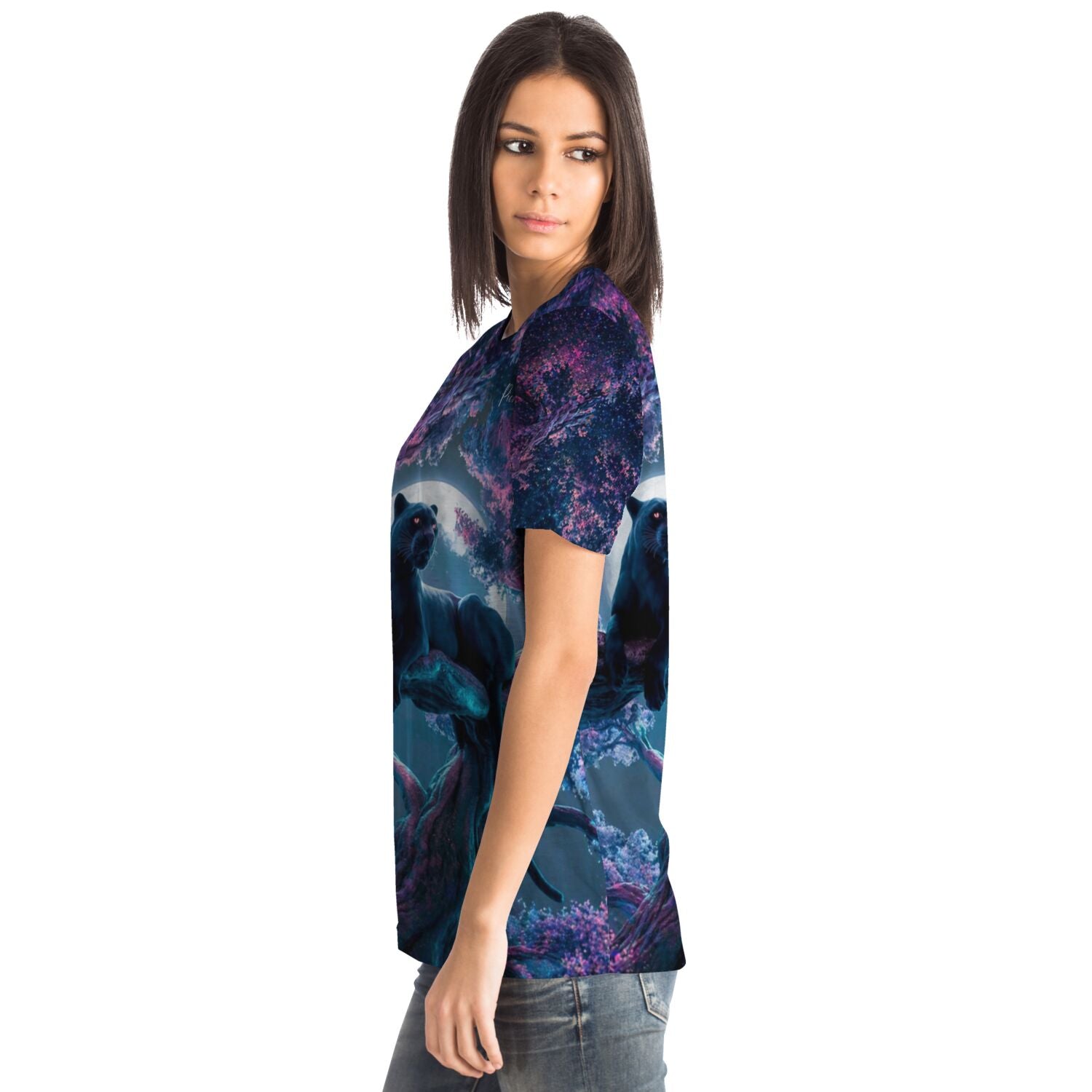 Dreamer T-Shirt - Black Panther Kirschblütentraum