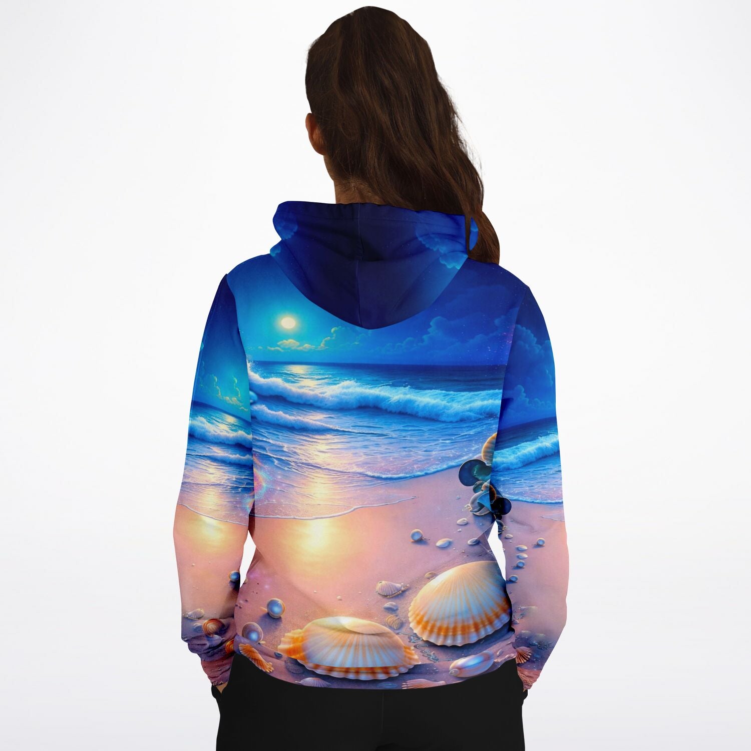 Dreamer Hoodie - Strand im Nachtglanz