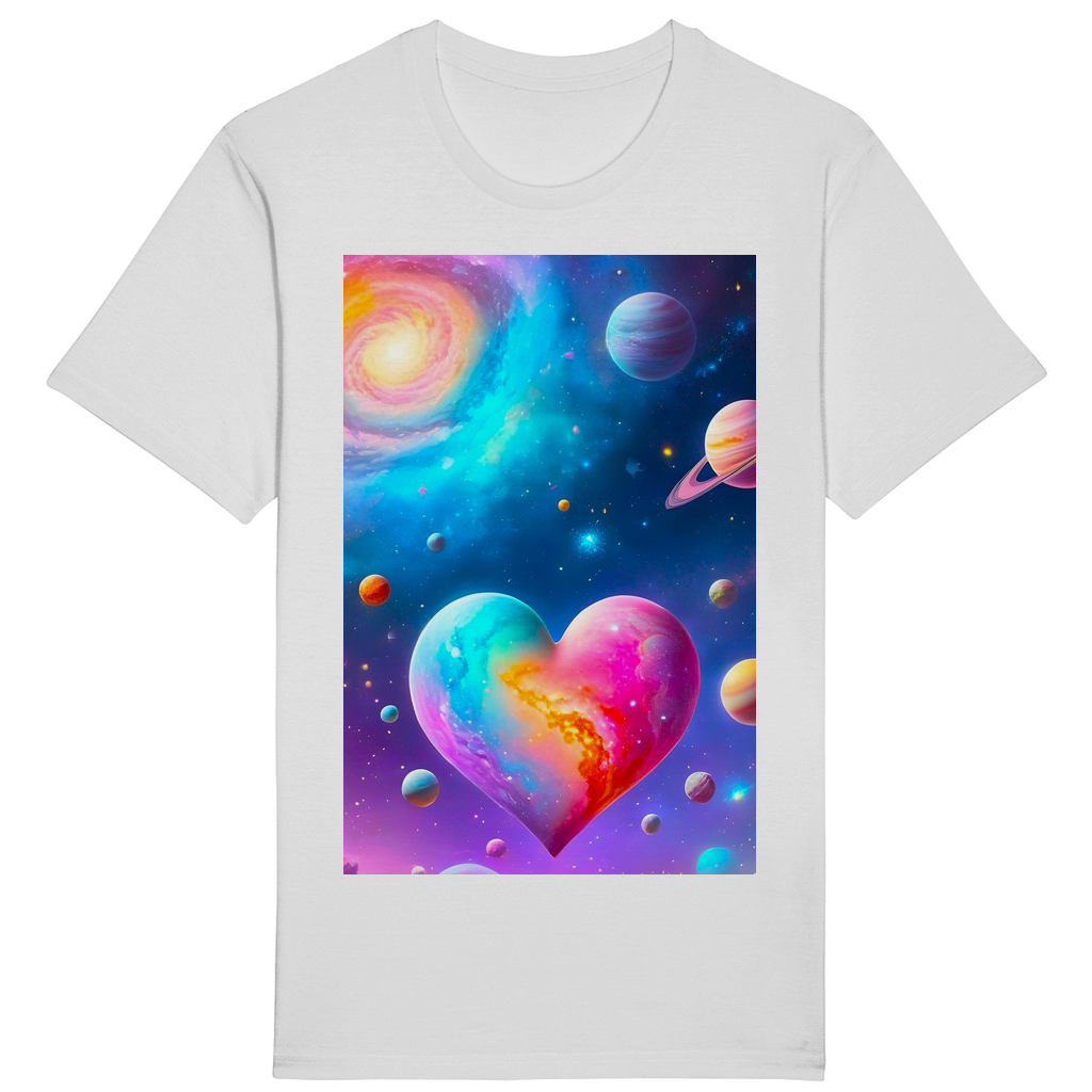 T-Shirt - Universum des Herzen