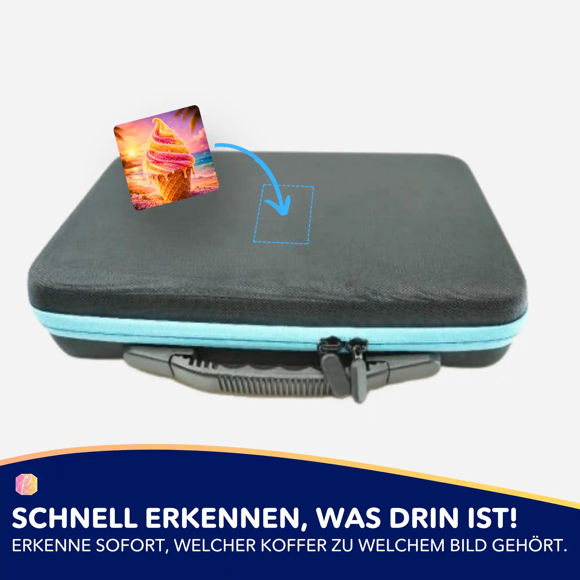 Aufkleber 5er-Set - So schmeckt der Sommer