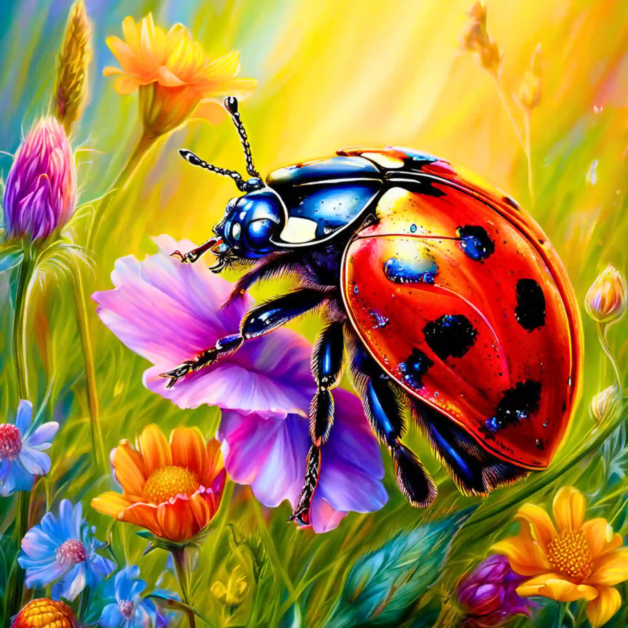 Diamond Painting - Kleiner Bote des Glücks