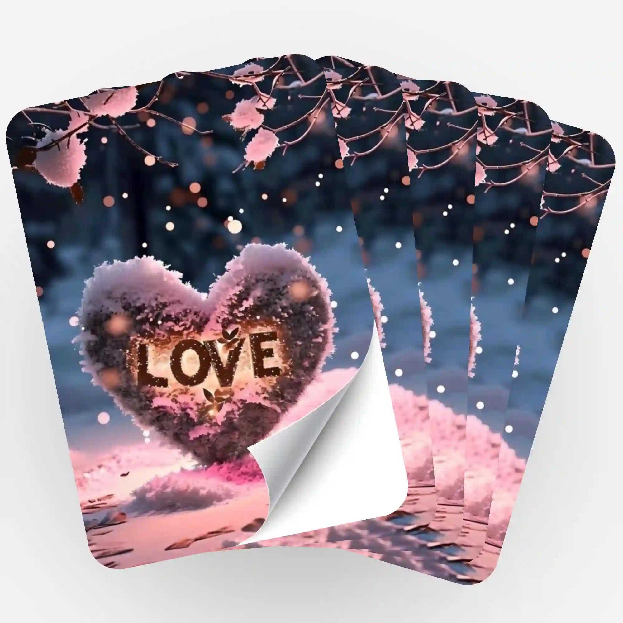 Aufkleber 5er-Set - Love "Limited Edition"