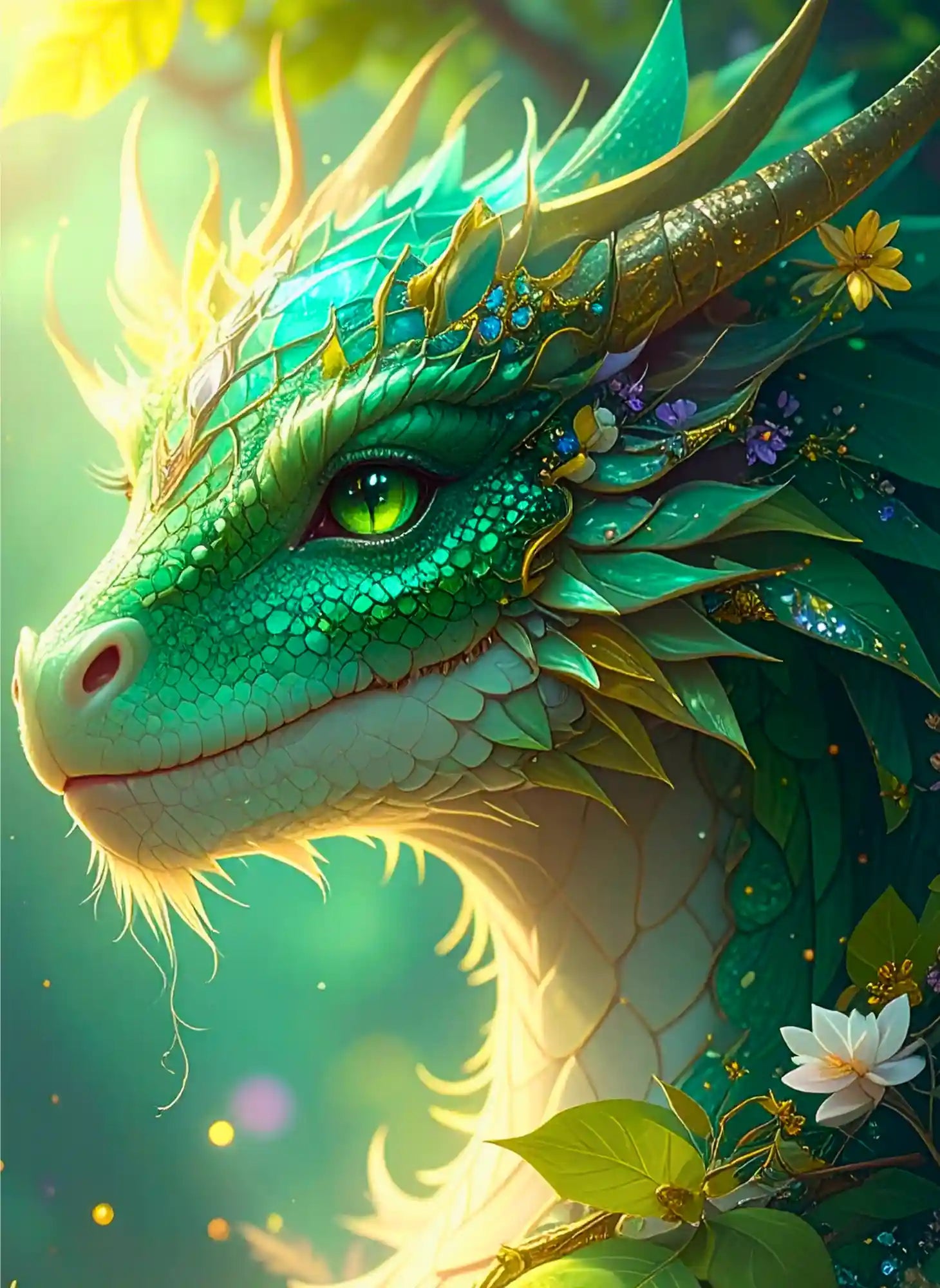 Diamond Painting 7 Tage Special - Hüter des Smaragdwaldes