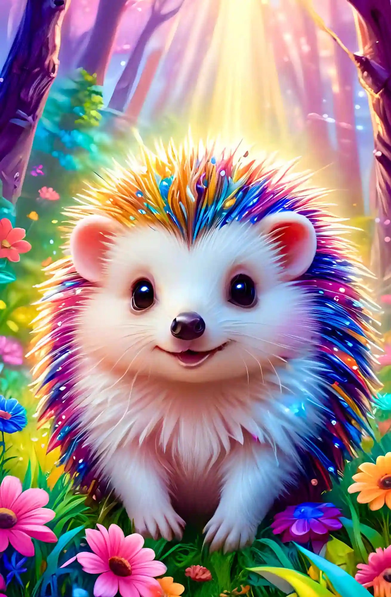 Diamond Painting - Moni Live Verkauf - Igel Stups