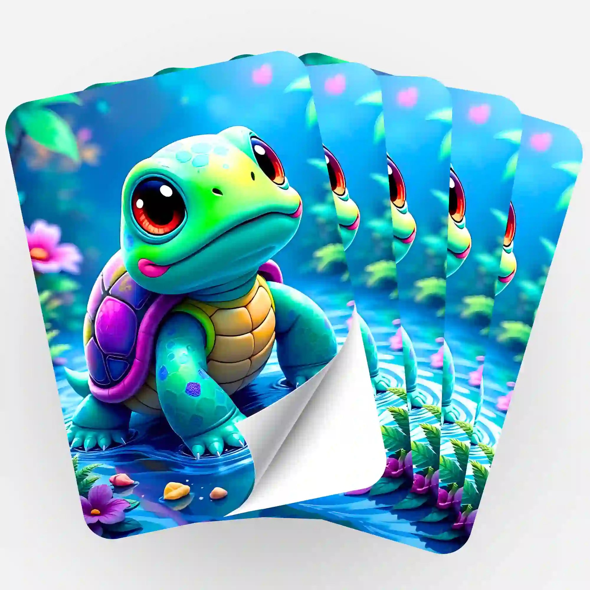 Aufkleber 5er-Set - Donatello