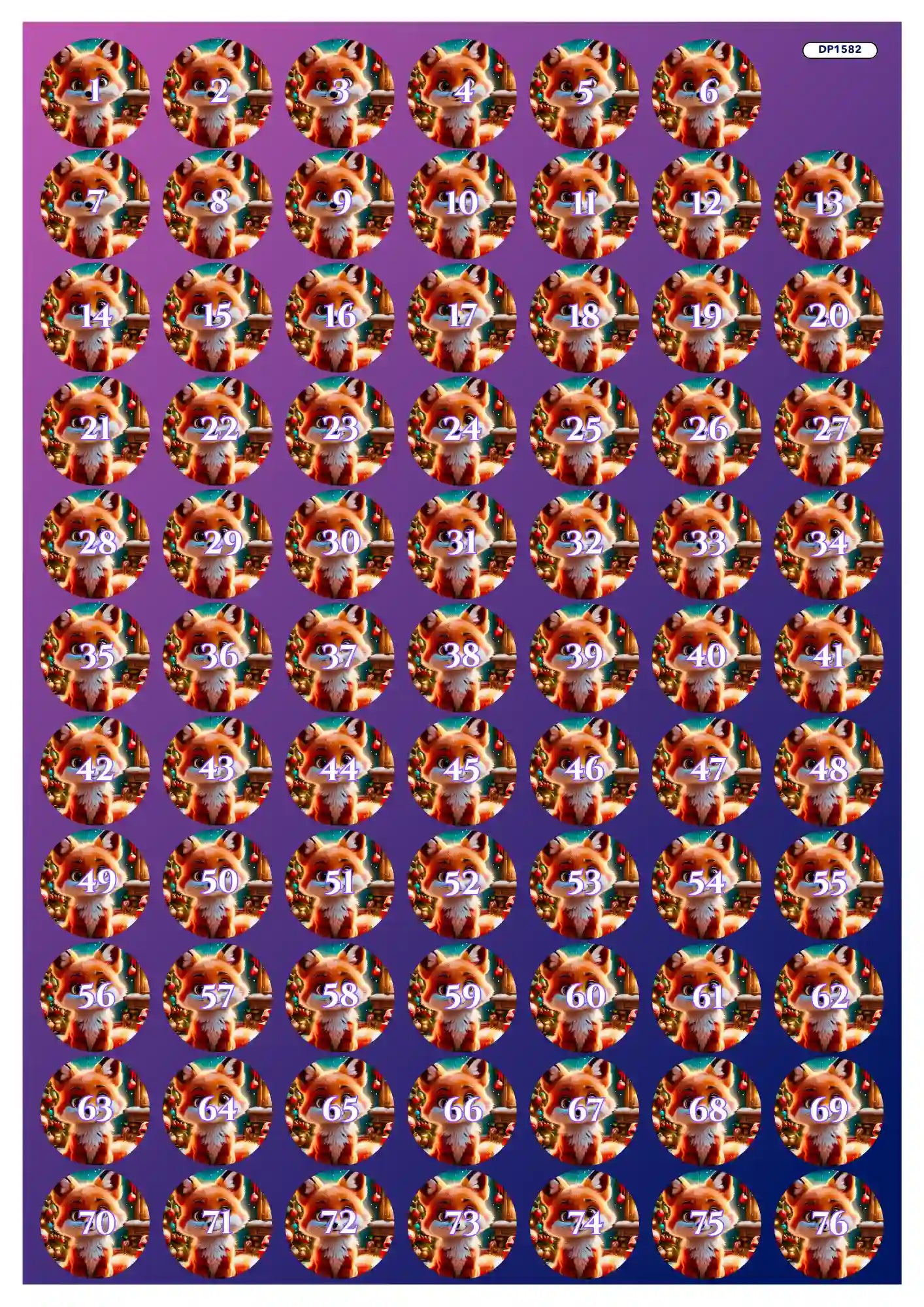 Döschenaufkleber - Foxy "Limited Edition"