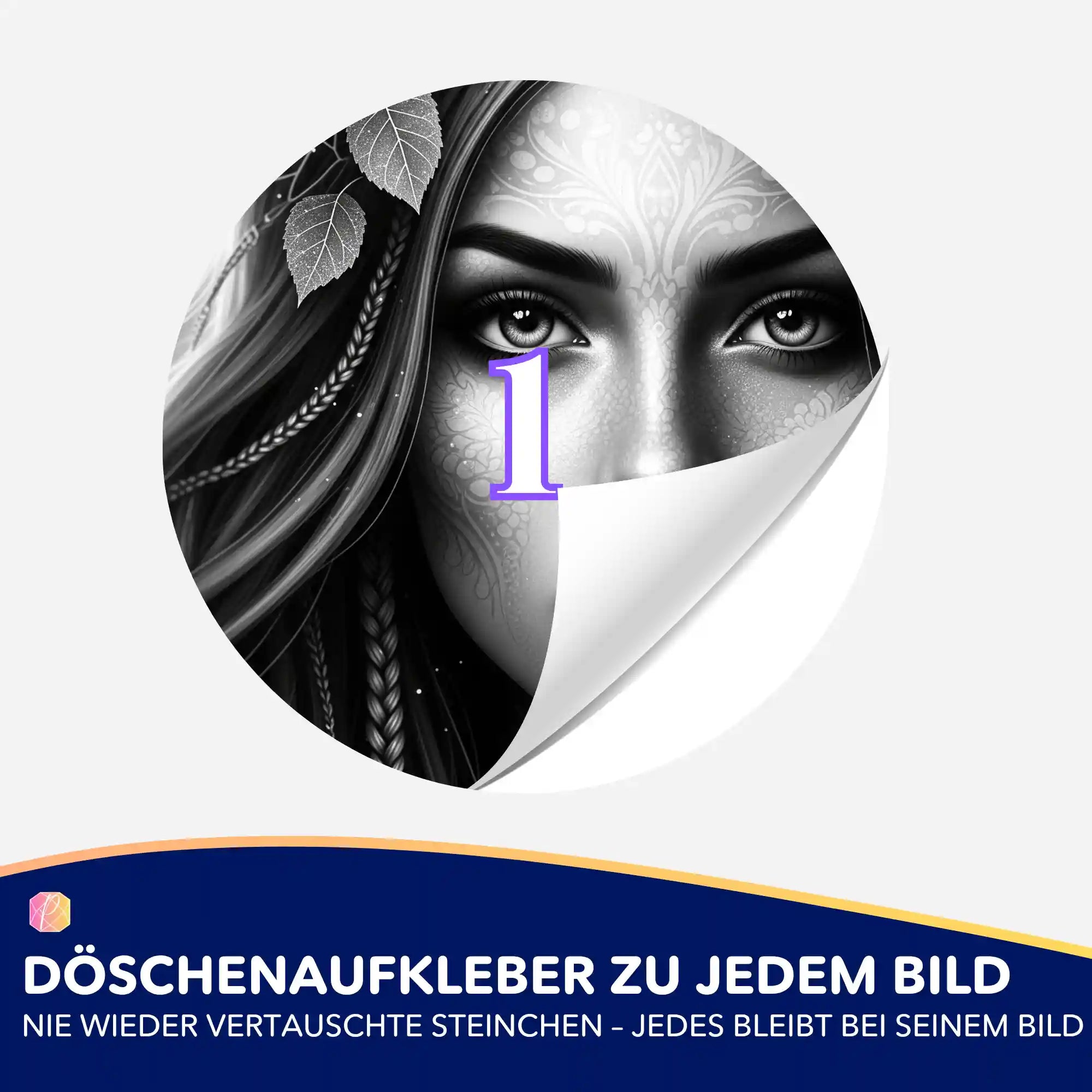 Döschenaufkleber - Red Lips
