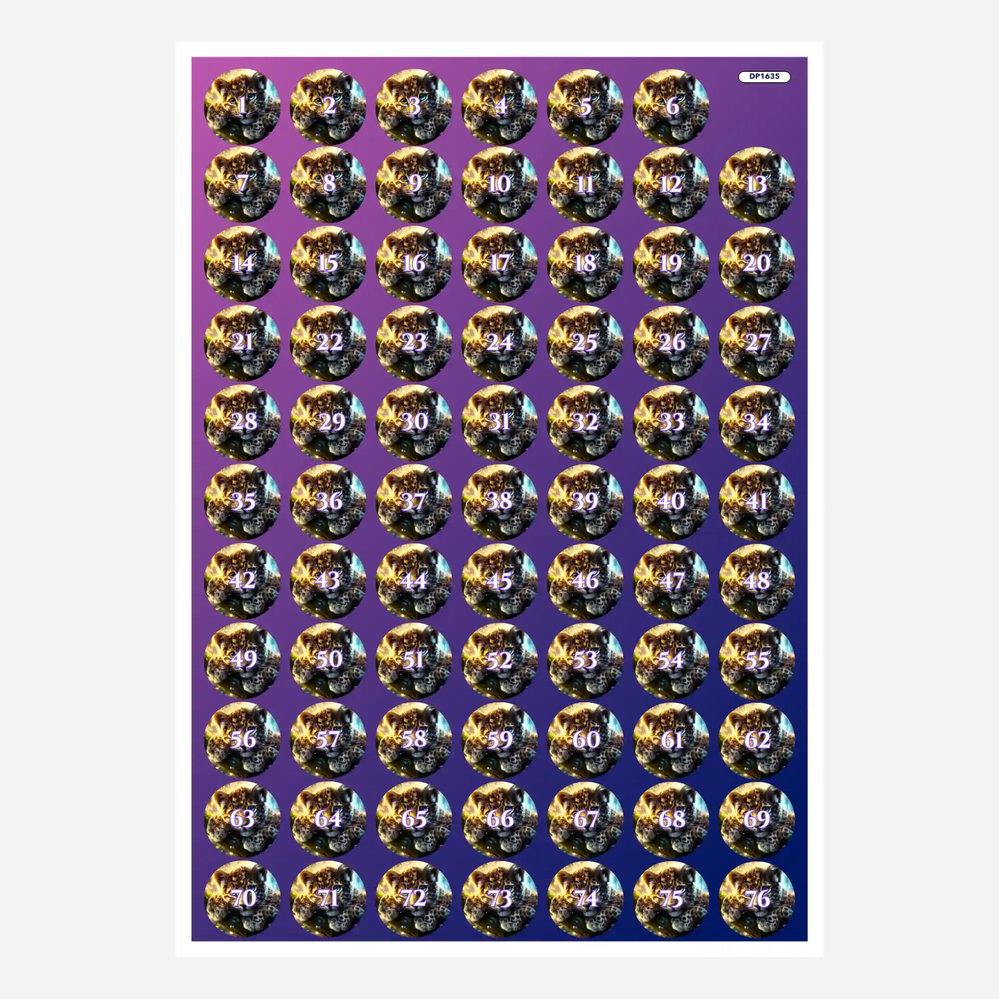 Döschenaufkleber - Sonnenfunke