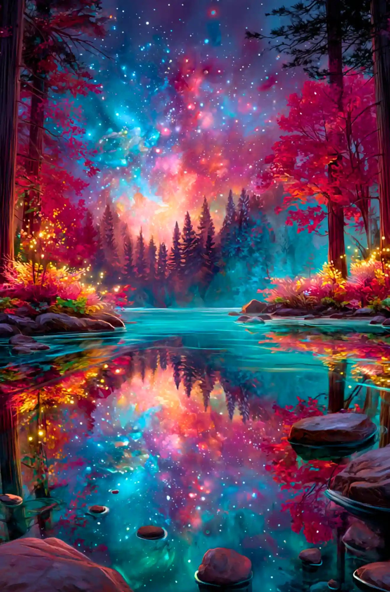 Diamond Painting - Wenn die Welt den Atem anhält