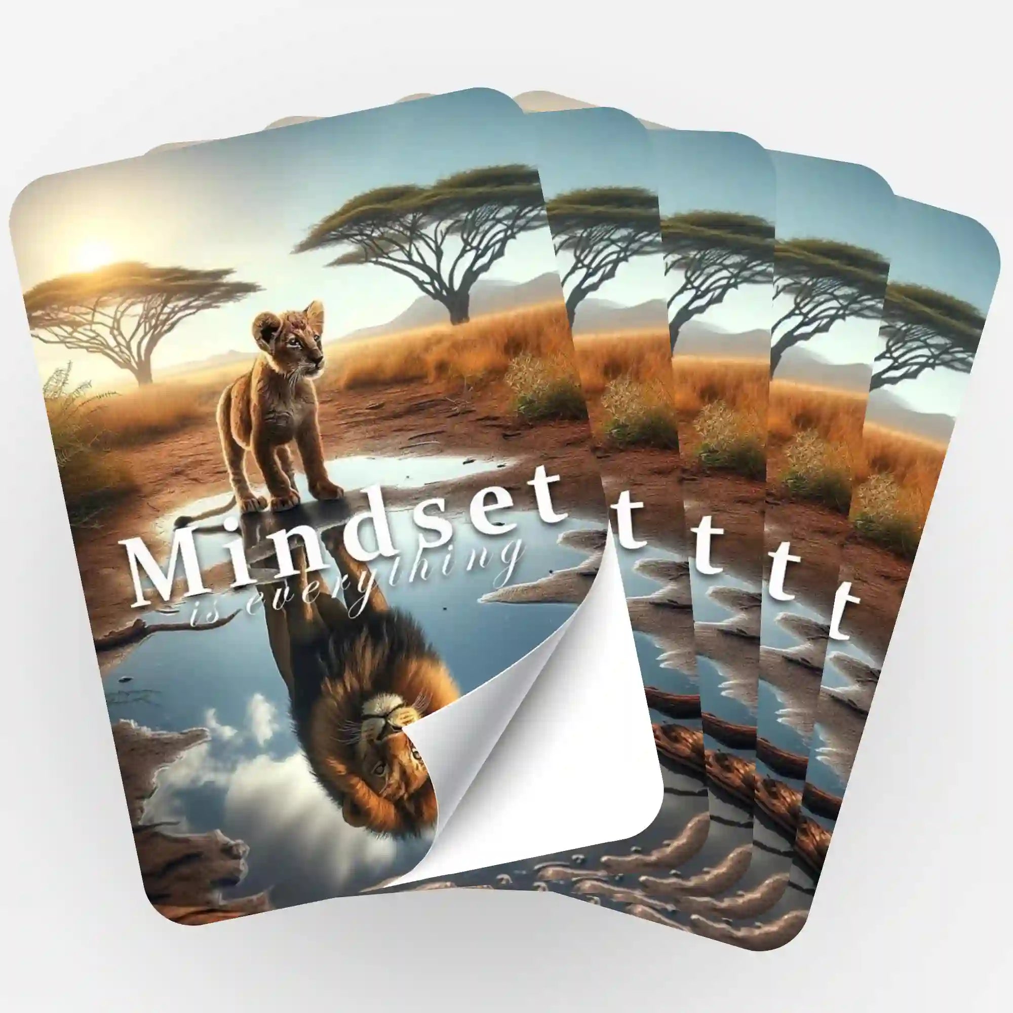 Aufkleber 5er-Set - Mindset "Limited Edition"