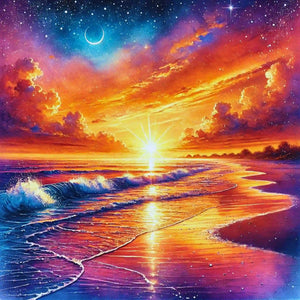 Diamond Painting - Zwischen Sonne und Sterne "Limited Edition"