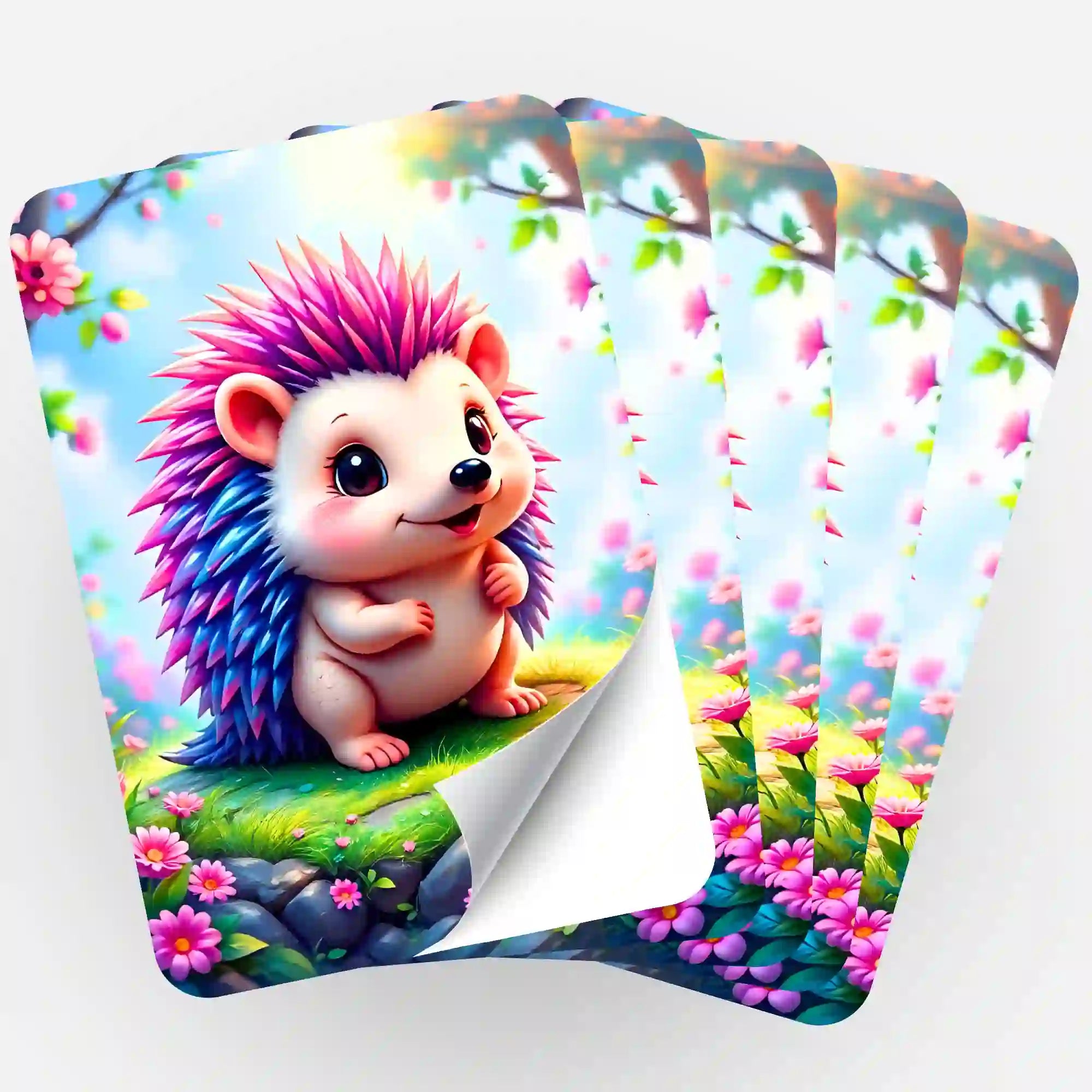 Aufkleber 5er-Set - Igel Ilay