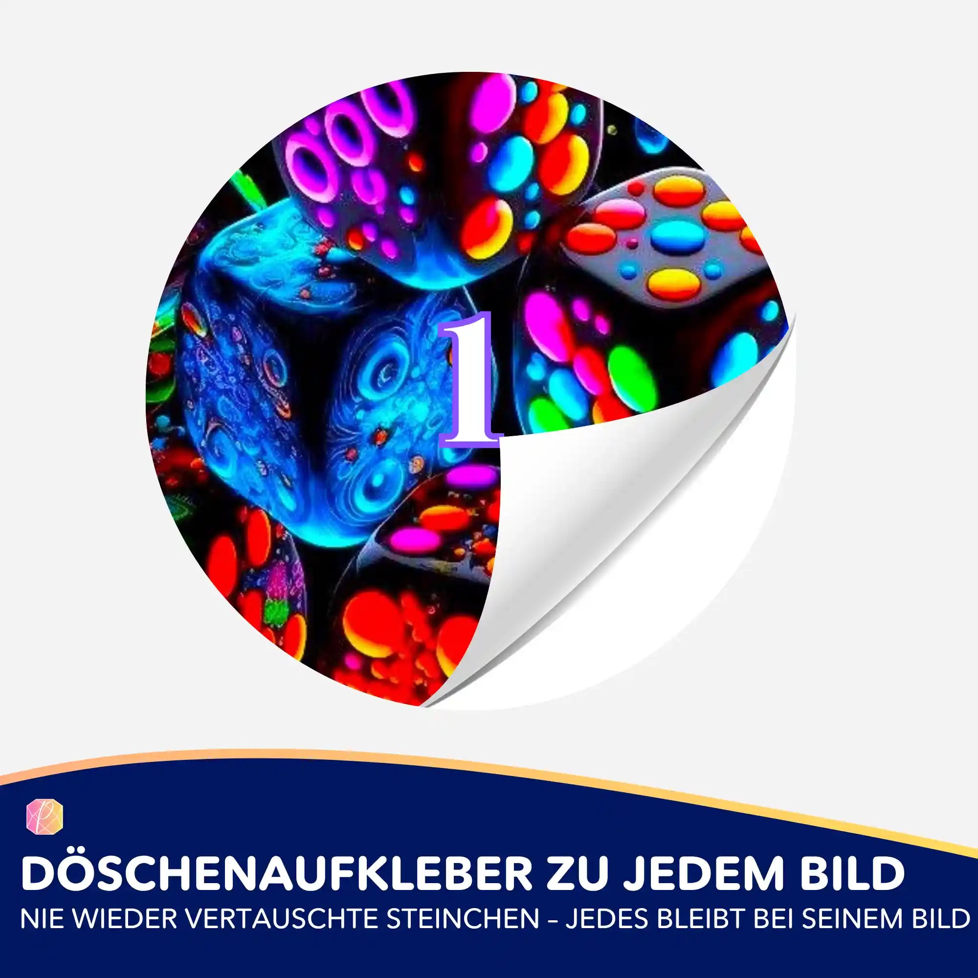 Döschenaufkleber - Zeit der Spiele