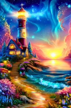 Diamond Painting - Wächter des Horizonts