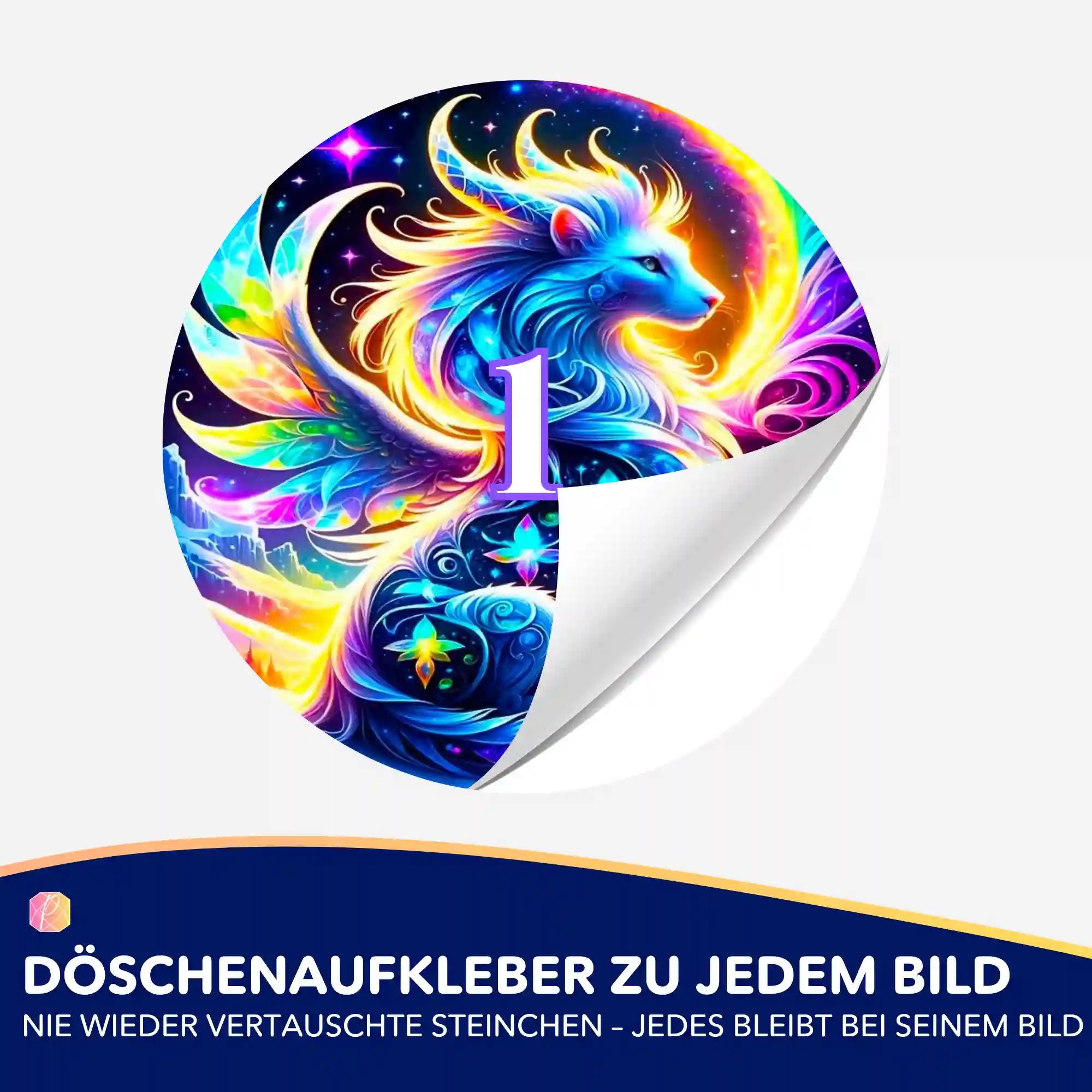 Döschenaufkleber - Monja - Hüterin der Berge