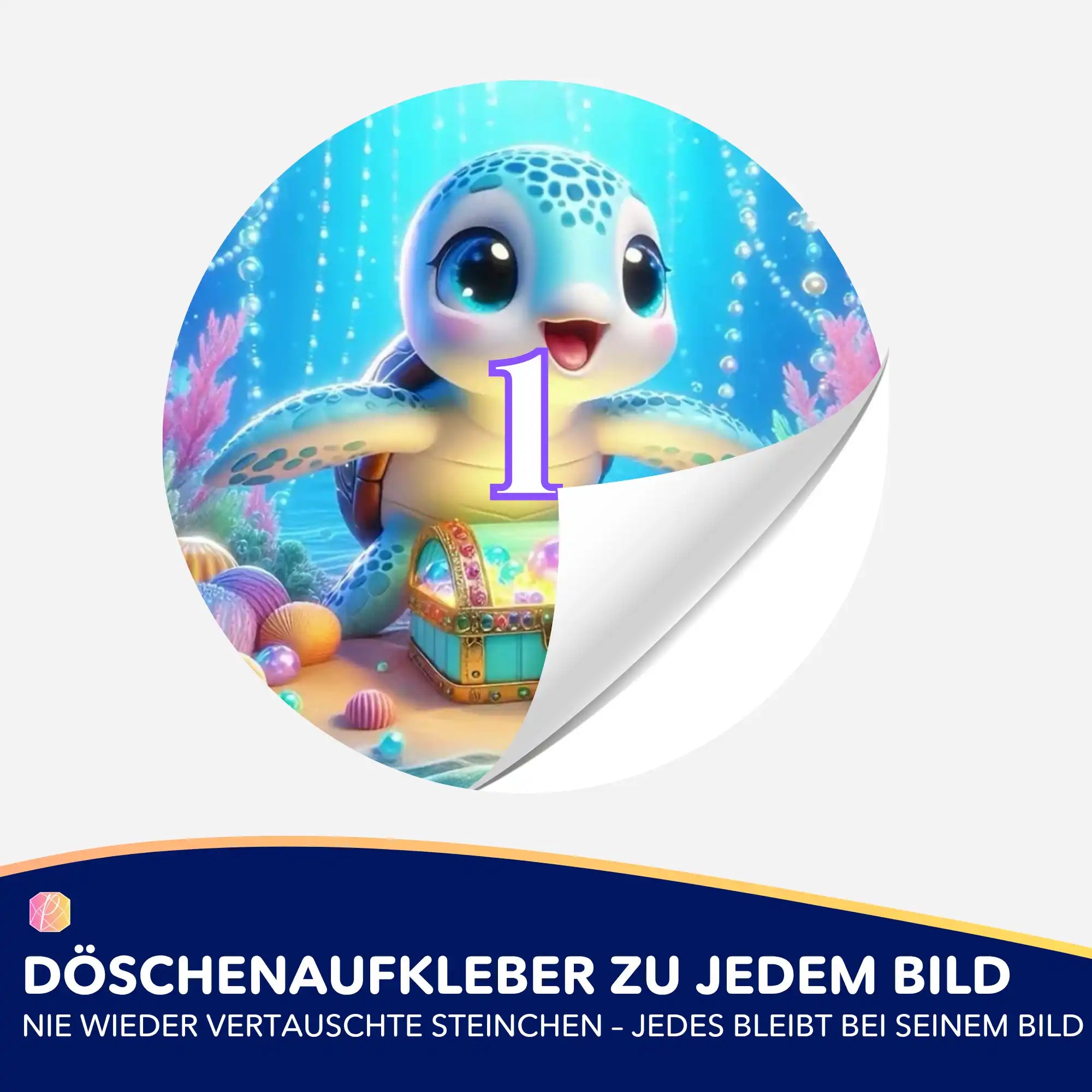 Döschenaufkleber - Kleiner Schatzwächter